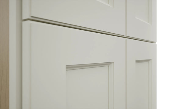 Fabuwood Fusion Dove TP241284 Tall Pantry Cabinet, Detail View