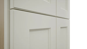 Fabuwood Fusion Dove TP241296 Tall Pantry Cabinet, Detail View