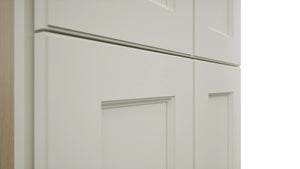Fabuwood Fusion Dove TP242484 Tall Pantry Cabinet, Detail View