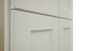 Fabuwood Fusion Dove TP242490 Tall Pantry Cabinet, Detail View