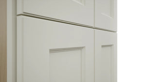 Fabuwood Fusion Dove TP242496 Tall Pantry Cabinet, Detail View