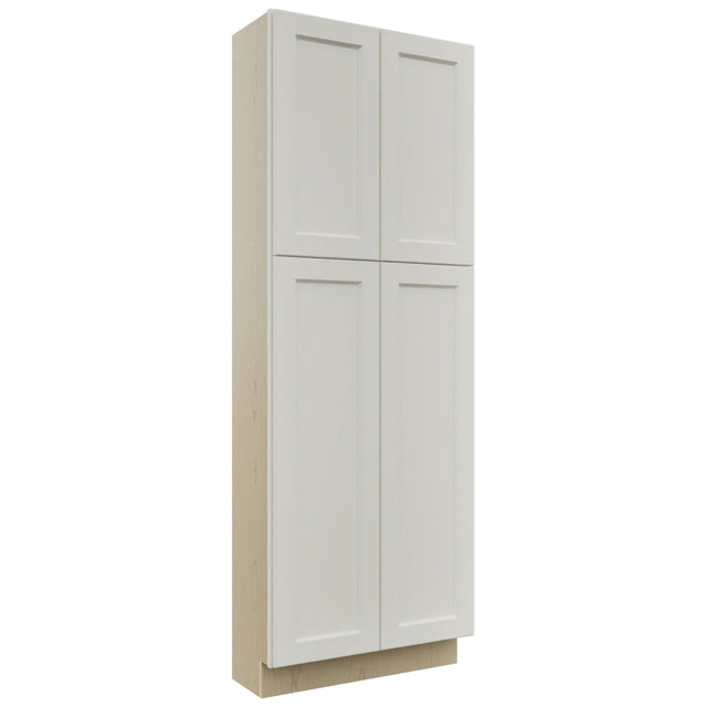 Fabuwood Fusion Dove TP301284 Tall Pantry Cabinet, Front View