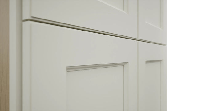 Fabuwood Fusion Dove TP301284 Tall Pantry Cabinet, Detail View