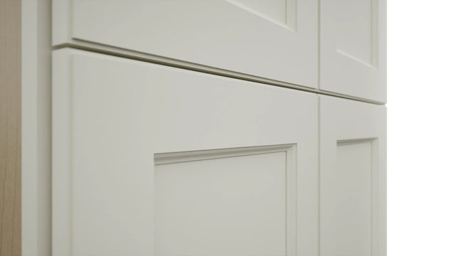 Fabuwood Fusion Dove TP301290 Tall Pantry Cabinet, Detail View