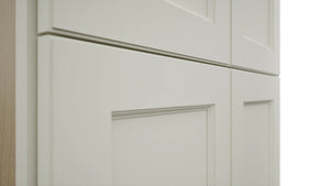 Fabuwood Fusion Dove TP302490 Tall Pantry Cabinet, Detail View