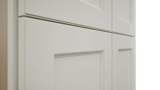Fabuwood Fusion Dove TP302490 Tall Pantry Cabinet, Detail View