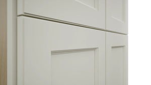 Fabuwood Fusion Dove TP302496 Tall Pantry Cabinet, Detail View