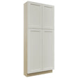 Fabuwood Fusion Dove TP361284 Tall Pantry Cabinet, Front View