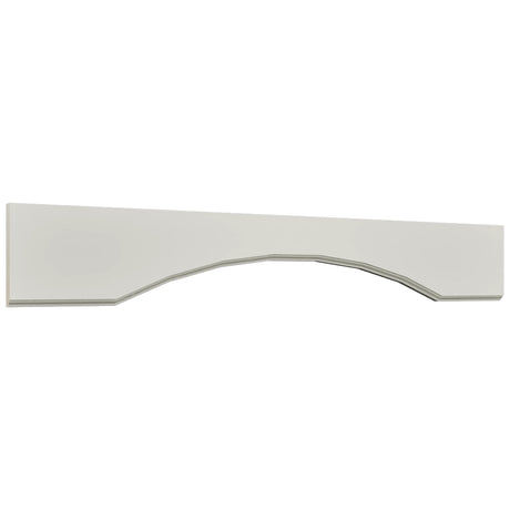 Fabuwood Fusion Dove VAR36 Wall Valance, Front View