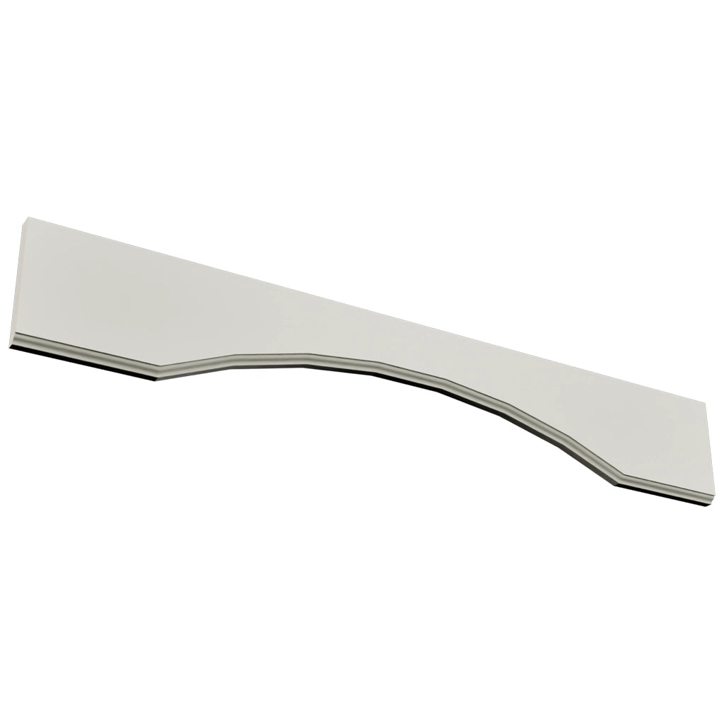 Fabuwood Fusion Dove VAR36 Wall Valance, Top View