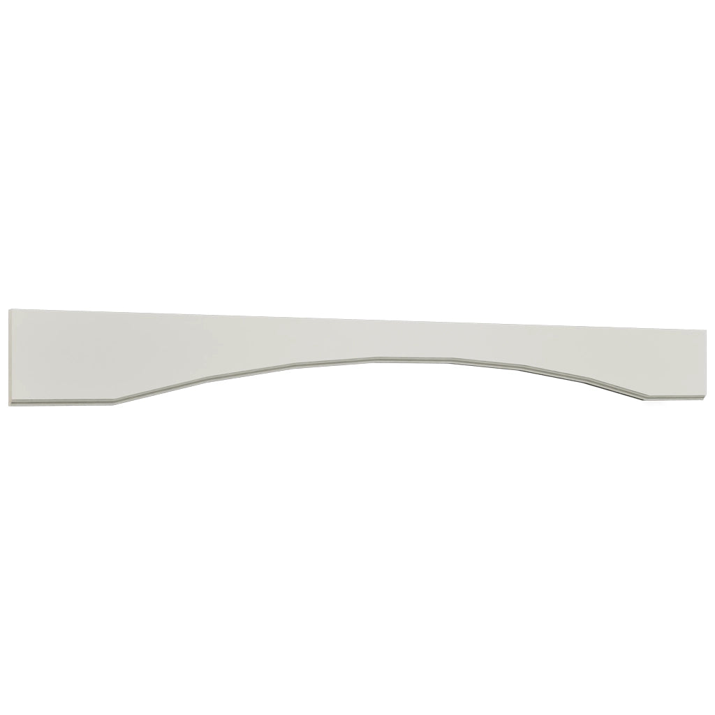Fabuwood Fusion Dove VAR54 Wall Valance, Front View