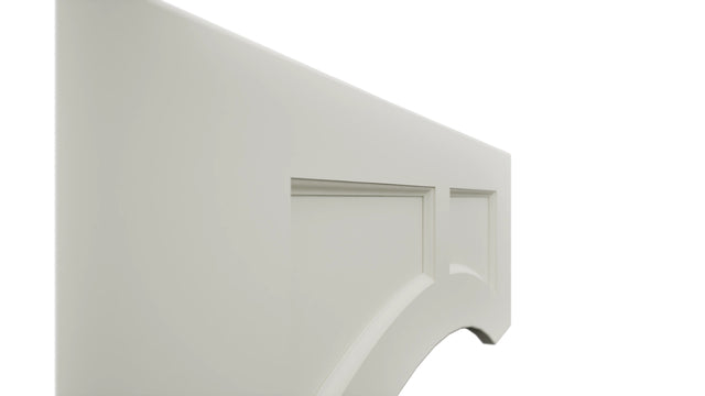 Fabuwood Fusion Dove VARP36 Wall Valance, Detail View