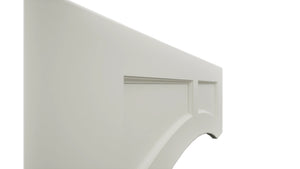 Fabuwood Fusion Dove VARP42 Wall Valance, Detail View