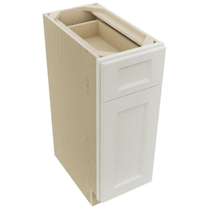 Fabuwood Fusion Dove VB12-34 Vanity Base Standard Cabinet, Top View