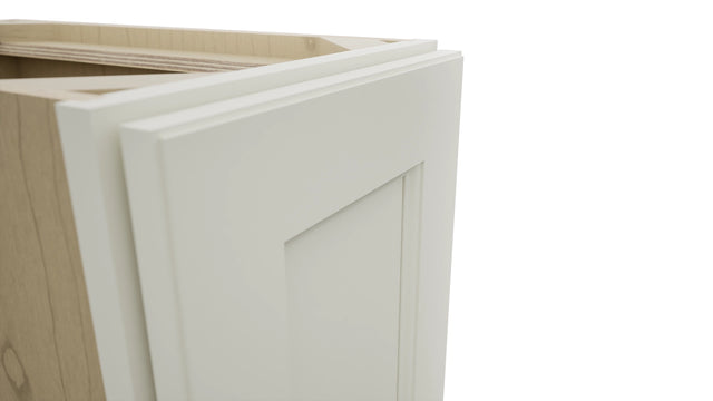 Fabuwood Fusion Dove VB12FD Vanity Base Full Height Cabinet, Detail View