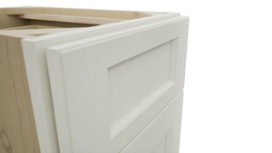 Fabuwood Fusion Dove VB15-34 Vanity Base Standard Cabinet, Detail View