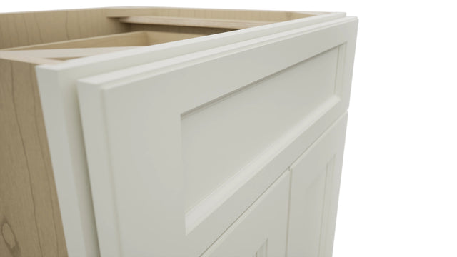 Fabuwood Fusion Dove VB24-34 Vanity Base Standard Cabinet, Detail View