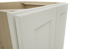 Fabuwood Fusion Dove VB24FD Vanity Base Full Height Cabinet, Detail View