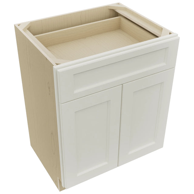 Fabuwood Fusion Dove VB27-34 Vanity Base Standard Cabinet, Top View