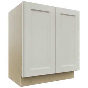 Fabuwood Fusion Dove VB30FD Vanity Base Full Height Cabinet, Front View