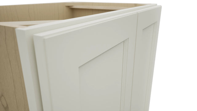 Fabuwood Fusion Dove VB30FD Vanity Base Full Height Cabinet, Detail View