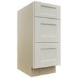 Fabuwood Fusion Dove VDB15-34 Vanity Drawer Cabinet, Front View