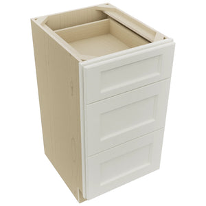 Fabuwood Fusion Dove VDB18-34 Vanity Drawer Cabinet, Top View