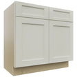 Fabuwood Fusion Dove VSB36-34 Vanity Sink Cabinet, Front View