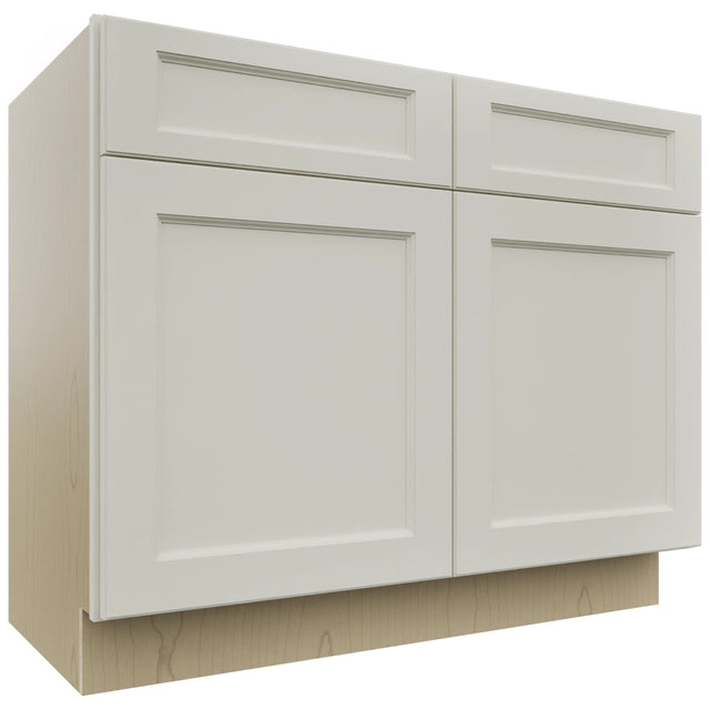 Fabuwood Fusion Dove VSB42-34 Vanity Sink Cabinet, Front View
