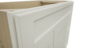 Fabuwood Fusion Dove VSD30DL Vanity Combo Cabinet, Detail View