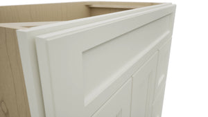Fabuwood Fusion Dove VSD48 Vanity Combo Cabinet, Detail View