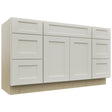 Fabuwood Fusion Dove VSD60SINGLE Vanity Combo Cabinet, Front View