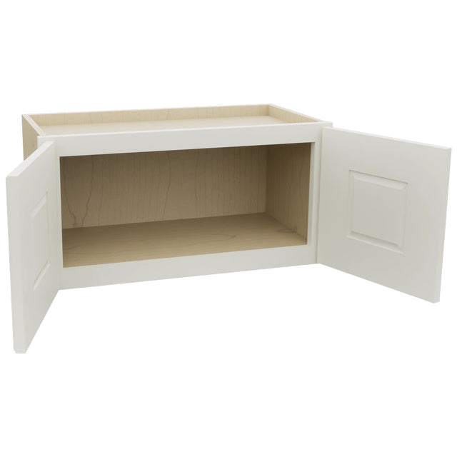 Fabuwood Fusion Dove W2412 Wall Standard Cabinet, Open View