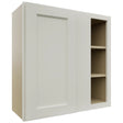 Fabuwood Fusion Dove WBC3030 Wall Corner Blind Cabinet, Front View