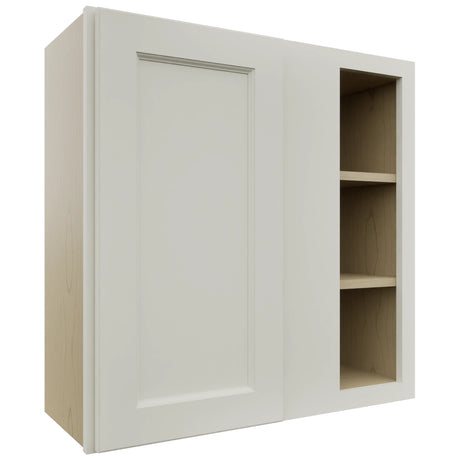 Fabuwood Fusion Dove WBC3030 Wall Corner Blind Cabinet, Front View