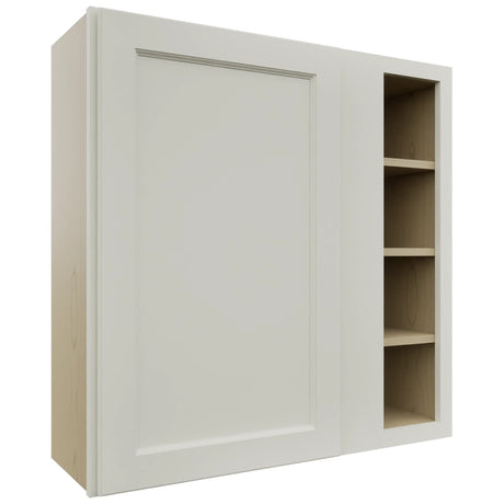 Fabuwood Fusion Dove WBC3636 Wall Corner Blind Cabinet, Front View