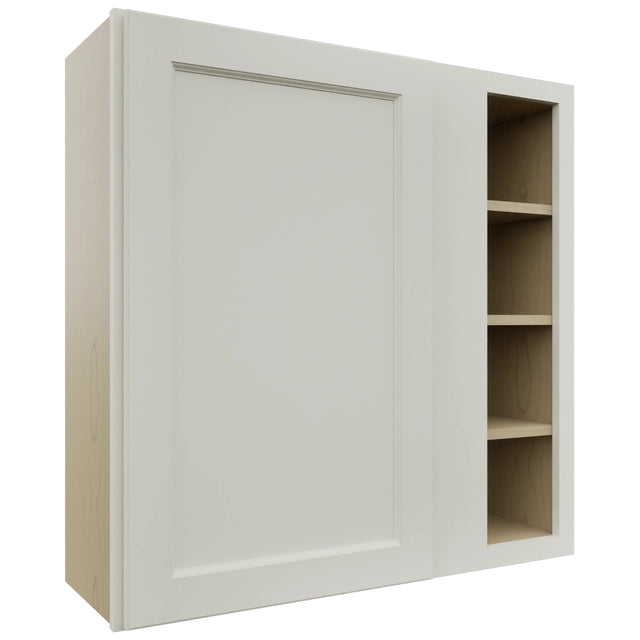 Fabuwood Fusion Dove WBC3636 Wall Corner Blind Cabinet, Front View