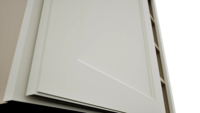 Fabuwood Fusion Dove WBC3636 Wall Corner Blind Cabinet, Detail View