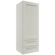 Fabuwood Fusion Dove WD1848 Wall Drawer Cabinet, Front View