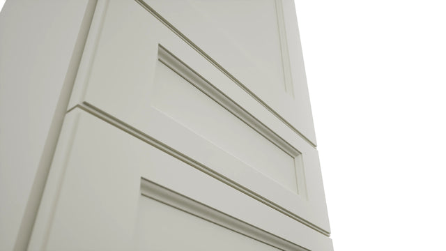 Fabuwood Fusion Dove WD1854 Wall Drawer Cabinet, Detail View