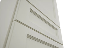 Fabuwood Fusion Dove WD1860 Wall Drawer Cabinet, Detail View