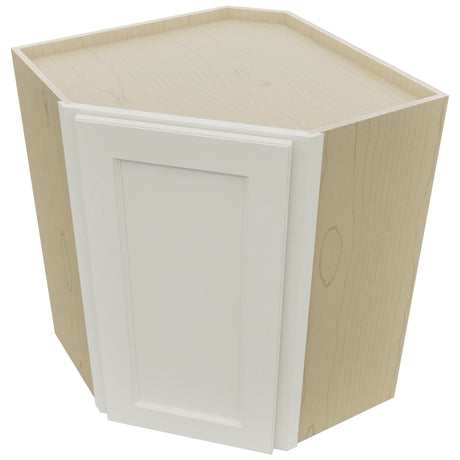 Fabuwood Fusion Dove WDC2430 Wall Corner Diagonal Cabinet, Top View