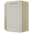 Fabuwood Fusion Dove WDC2436 Wall Corner Diagonal Cabinet, Front View