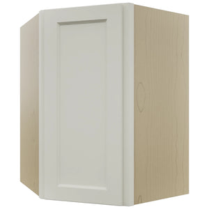 Fabuwood Fusion Dove WDC2736 Wall Corner Diagonal Cabinet, Front View