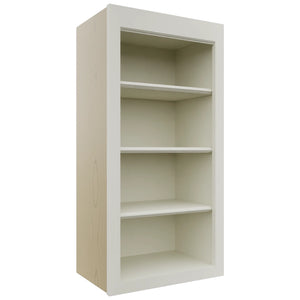 Fabuwood Fusion Dove WOS1836 Wall Open Shelf, Front View