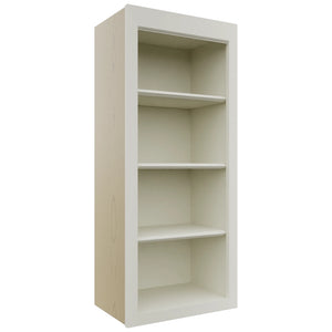 Fabuwood Fusion Dove WOS1842 Wall Open Shelf, Front View