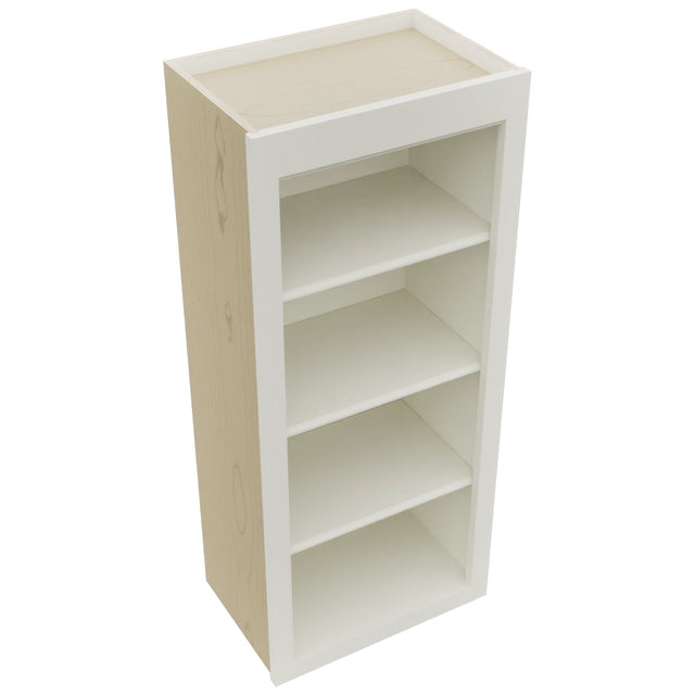 Fabuwood Fusion Dove WOS1842 Wall Open Shelf, Top View