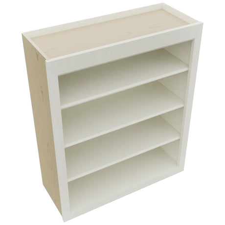 Fabuwood Fusion Dove WOS3036 Wall Open Shelf, Top View