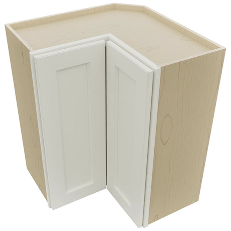 Fabuwood Fusion Dove WPC2430 Wall Corner Pie Cabinet, Top View