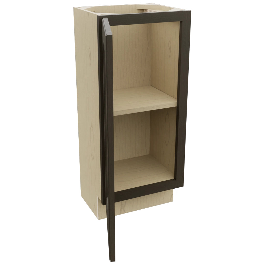 Fabuwood Fusion Kona B15FD-12D Base Full Door Cabinet, Open View
